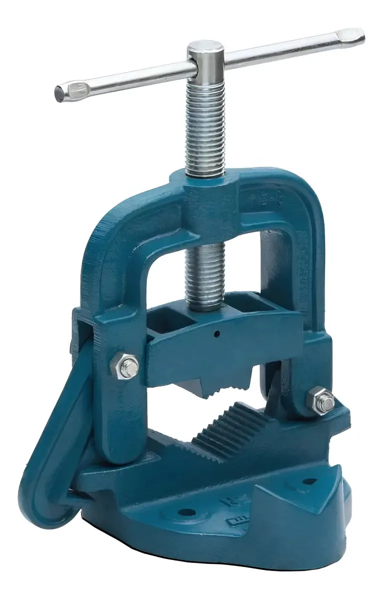 Morsa Para Tubo Marcon TE-3 76mm Torno Fixo Encanador