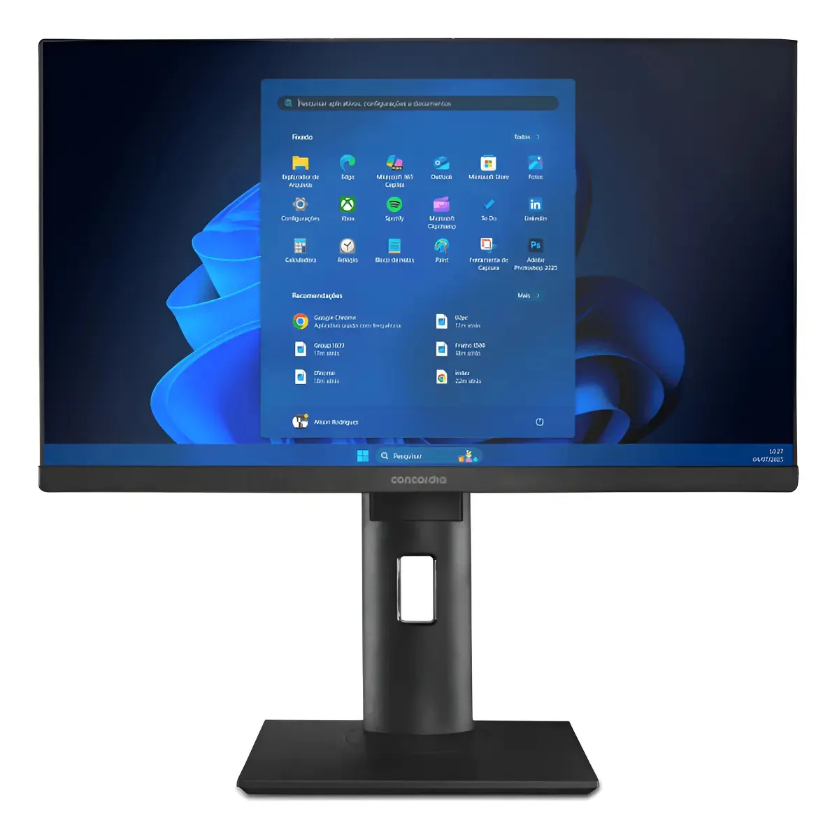 All In One Concórdia I5 10400t 8gb Ssd 240gb 23.8'' Freedos - Preto