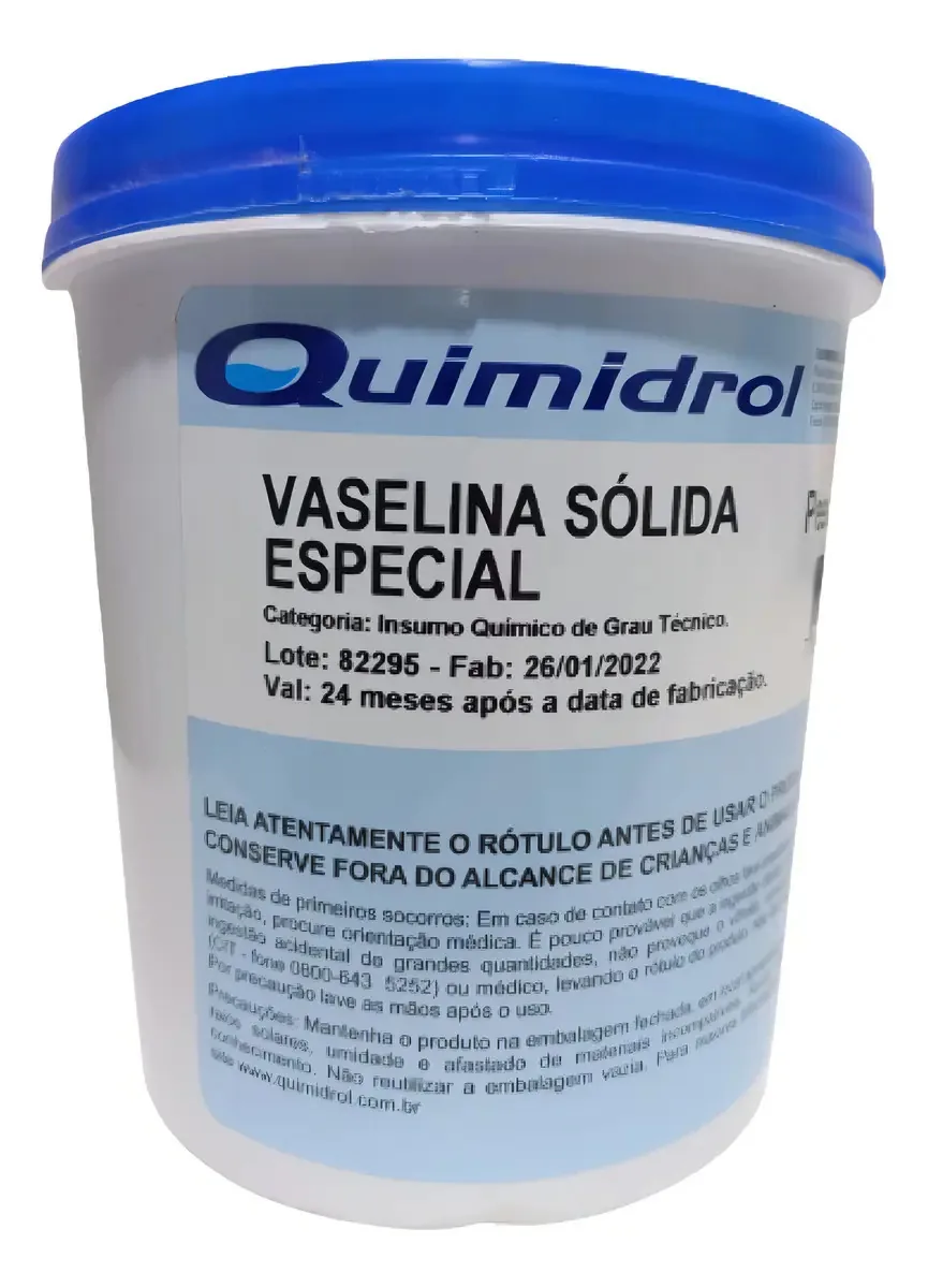 Vaselina Sólida Especial Farmacêutica 800gr
