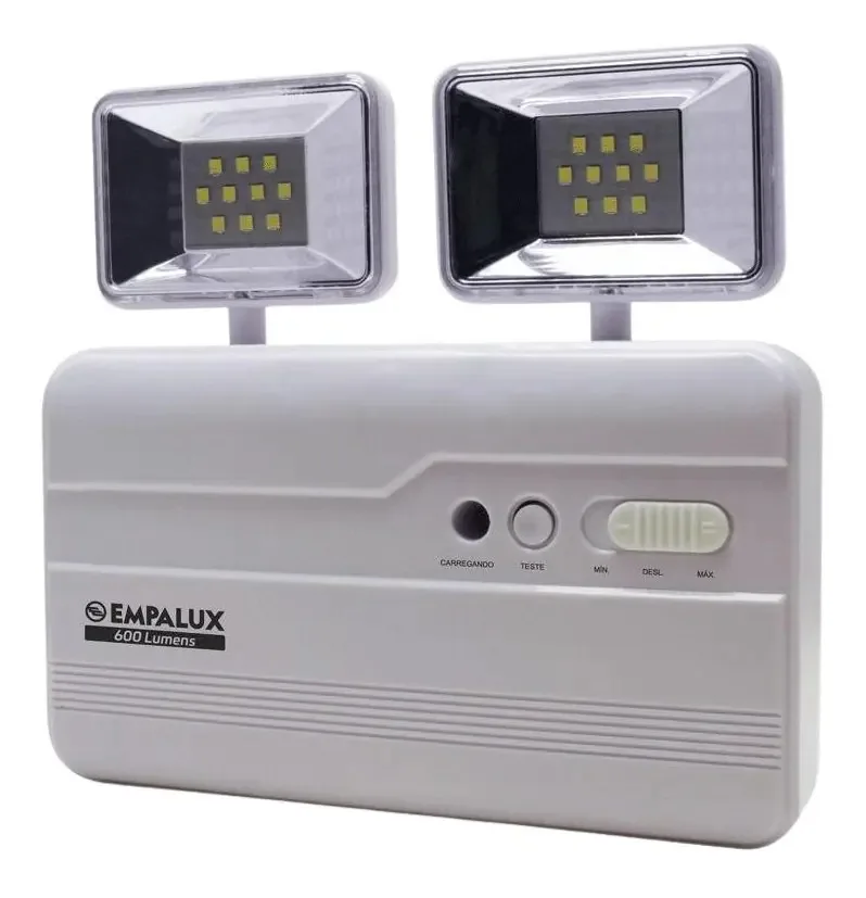 Iluminação de Emergência Empalux 600 Lumens Farol