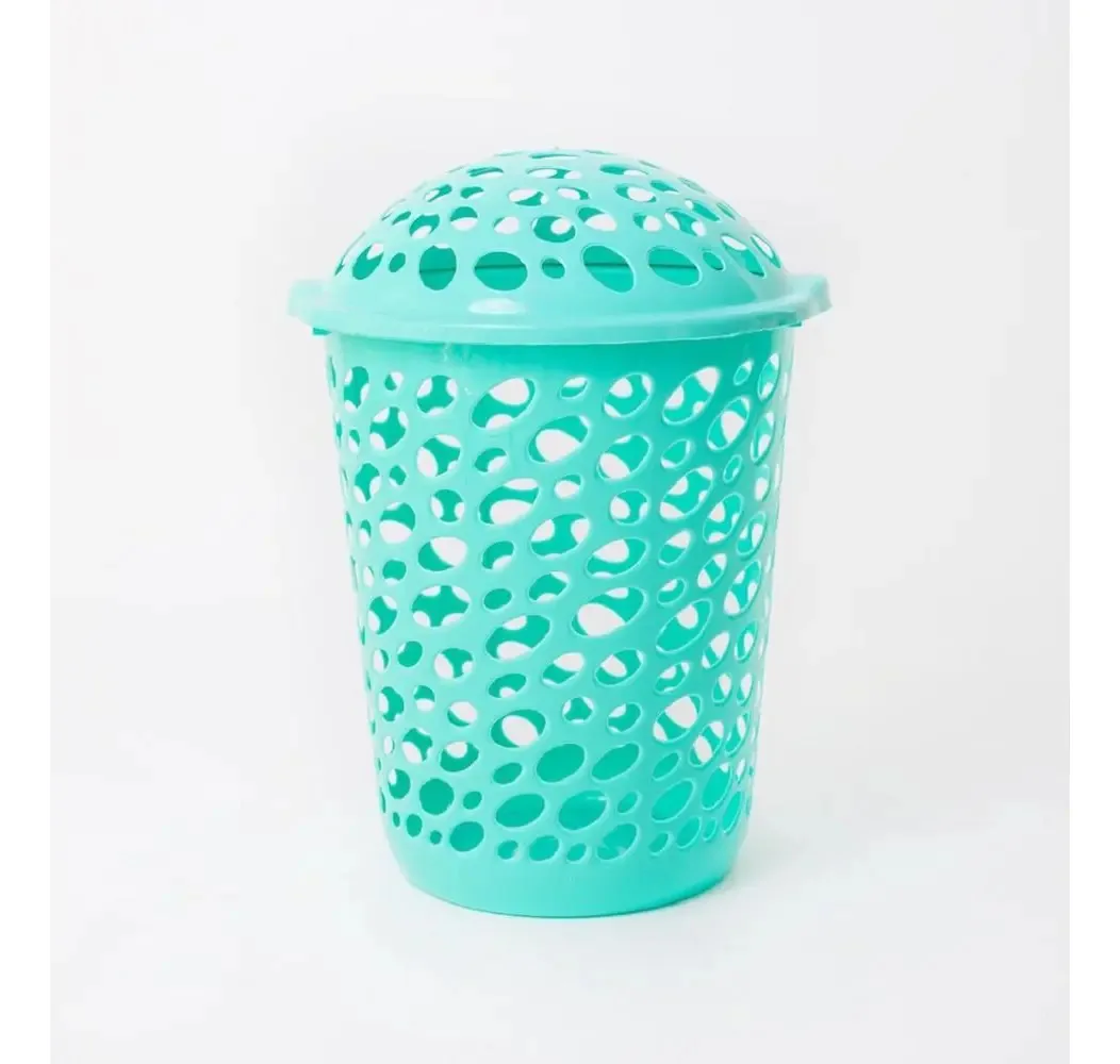 Cesto De Roupa Laundry 45l Verde Tiffany