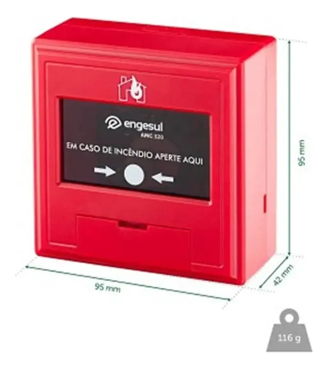 Acionador Incêndio Manualacionador incêndio manualIntelbrasAMC 320AMC