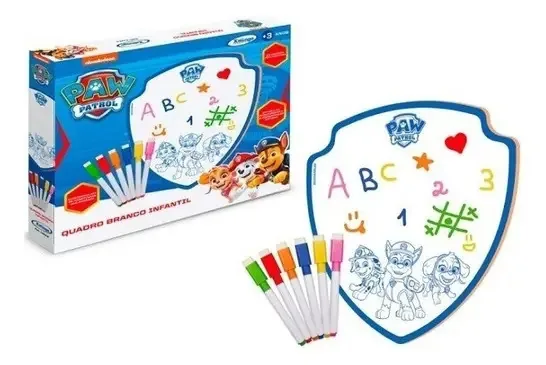 Quadro Bco Patrulha Canina Xalingo