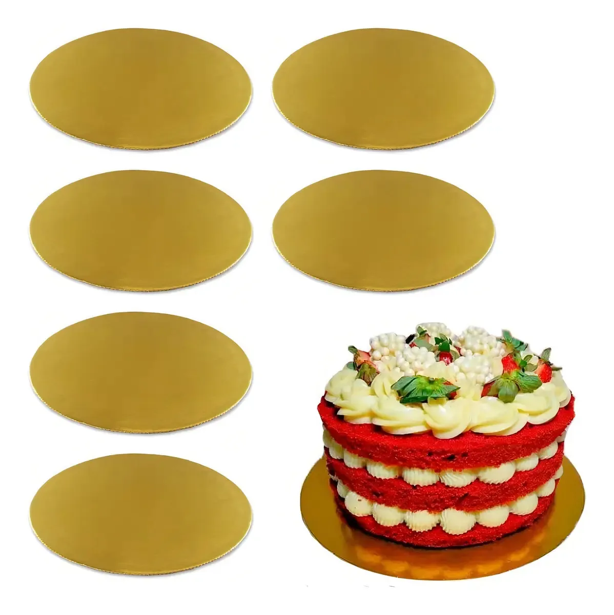 Disco Ouro 19cm Color Concept