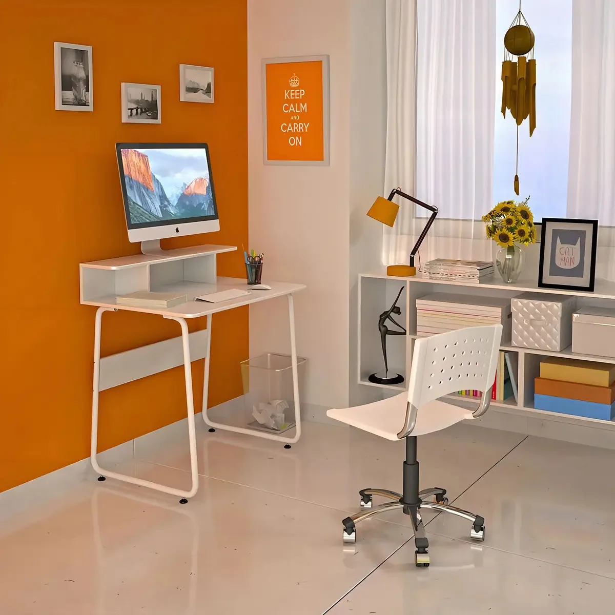 Mesa Job - Cor Branco