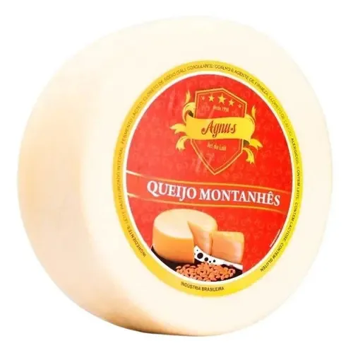 Queijo 5kg Montanhês Artesanal Agnus (peça