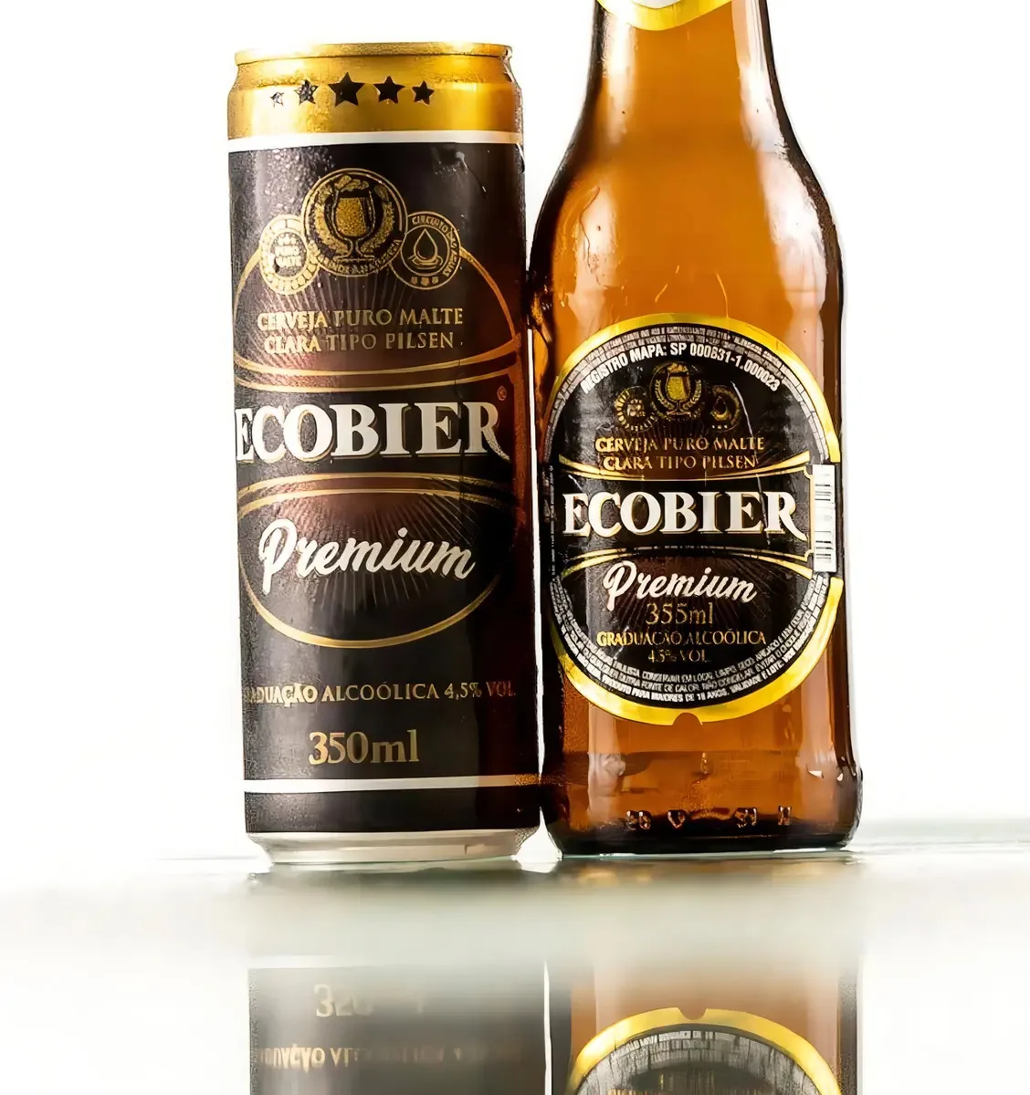 Cerveja Ecobier Puro Malte Premium 473ml