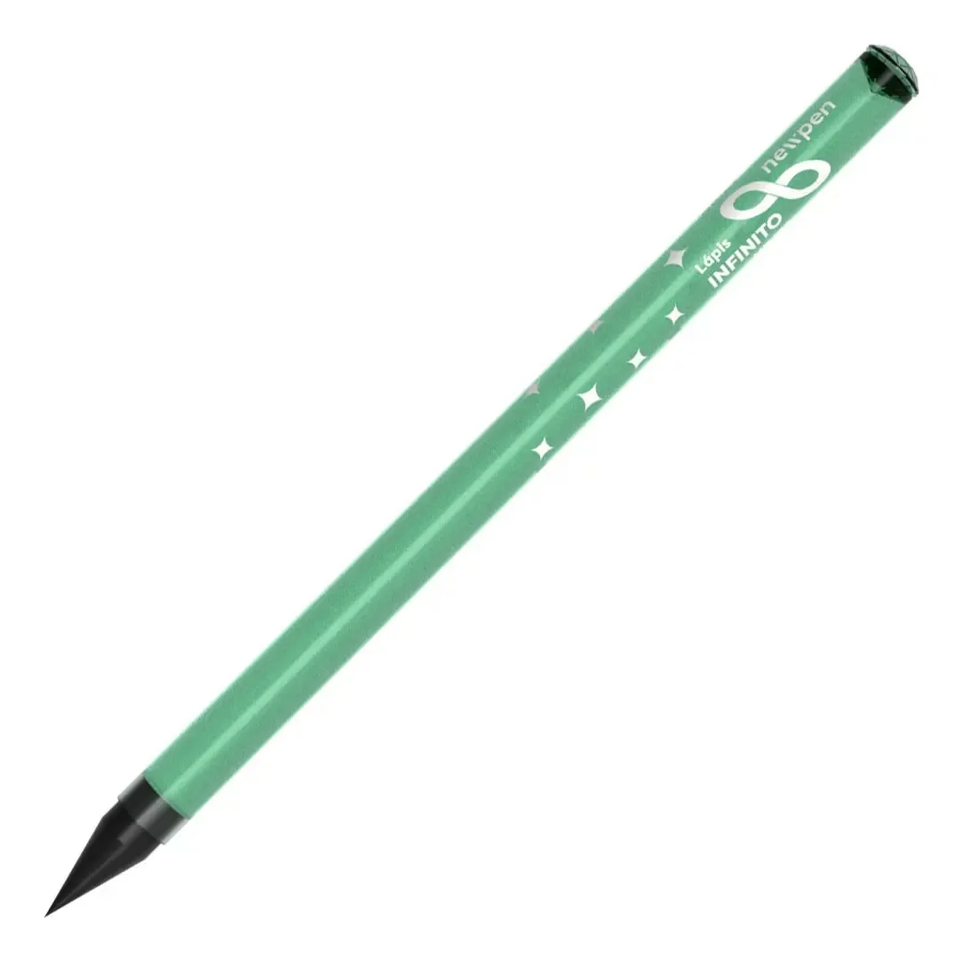 Lápis Infinito Diamante Newpen Marcação Oliva