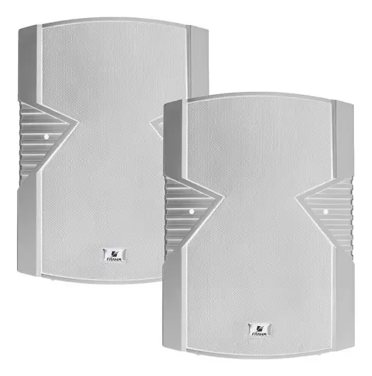 Par De Caixas De Som Frahm Ps 8s Passiva Branca - 140 Wrms