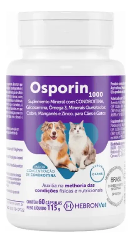 Osporin 1000 60 Capsulas