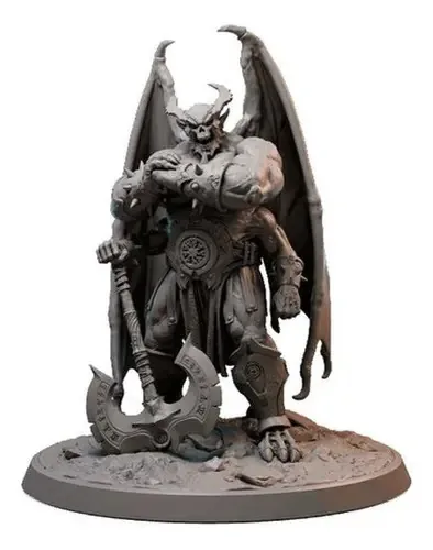 Miniatura Cruz Da Planície Demonio Bruto Rpg D&d