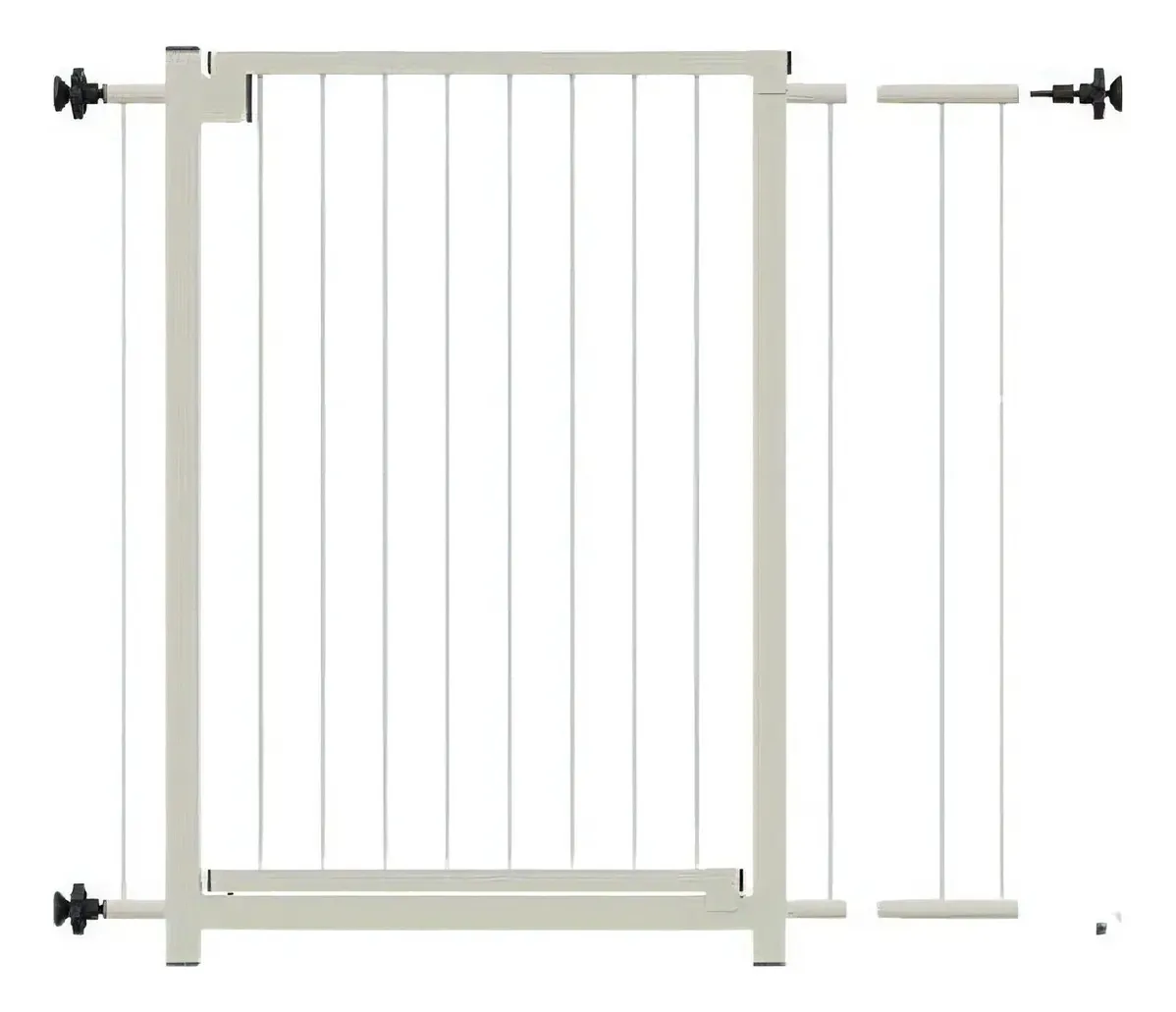 Portão Multiforma Multigrade-Divisor Branco 70-80Cm Pressão Ajustável