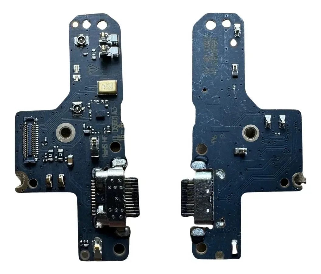 Placa Sub Conector Carga Inox Para Moto G9 Plus