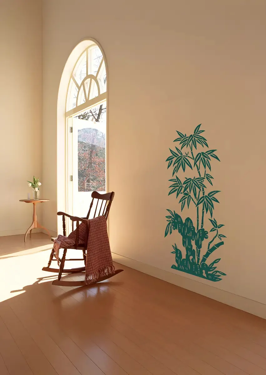 Adesivo De Parede Floral Planta