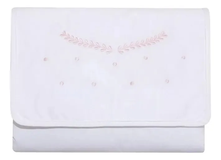 Trocador Porta Fraldas Portátil 66cm X 40cm Rosa Papi