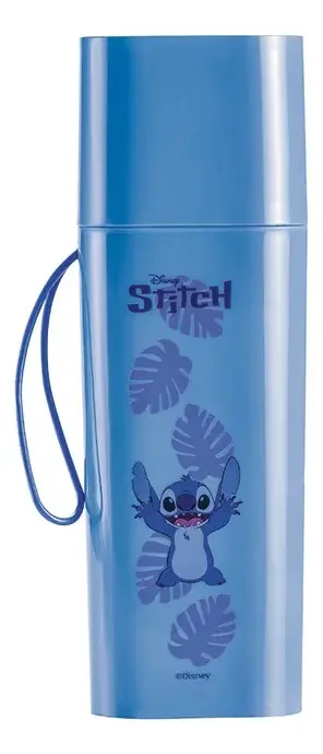 Disney Stitch - Porta Escova De Dentes Portátil Cor Azul