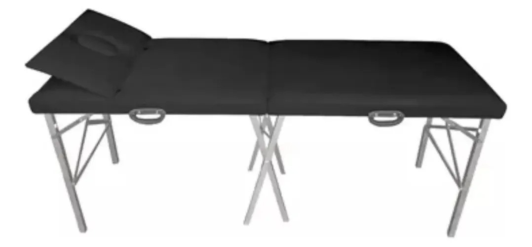 Maca Preto Dobrável 1,80m X 0,60cm - Suporta 200kg