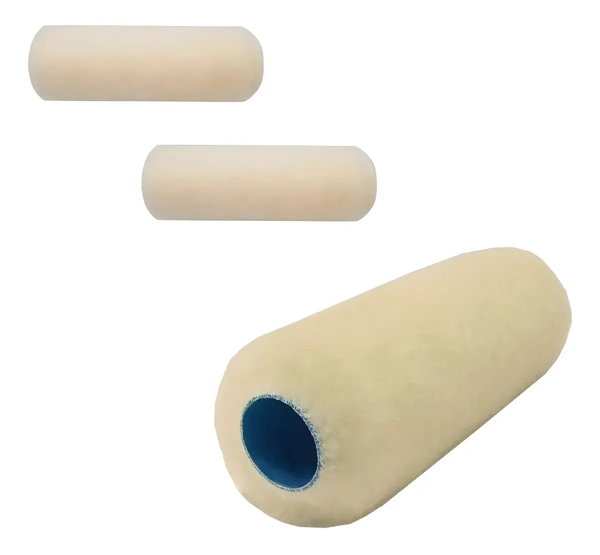 12 Rolo De Pintura Lã 23cm Rolo Lã Anti Rrespingo Rolo Red