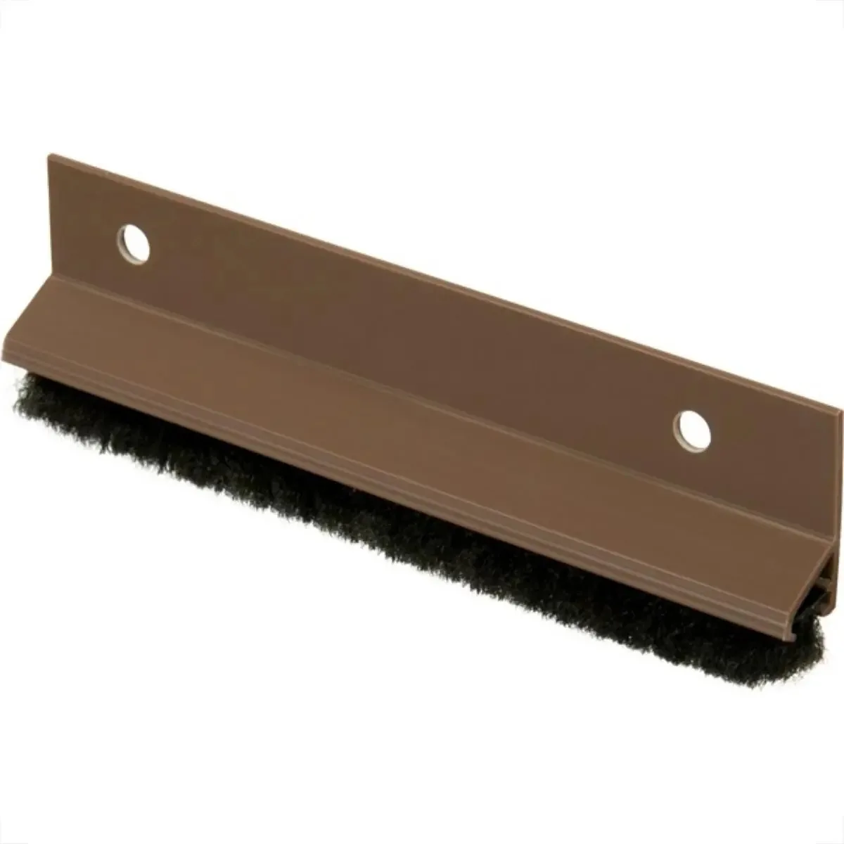 Friso Para Porta PVC Marrom com Escova e Furo