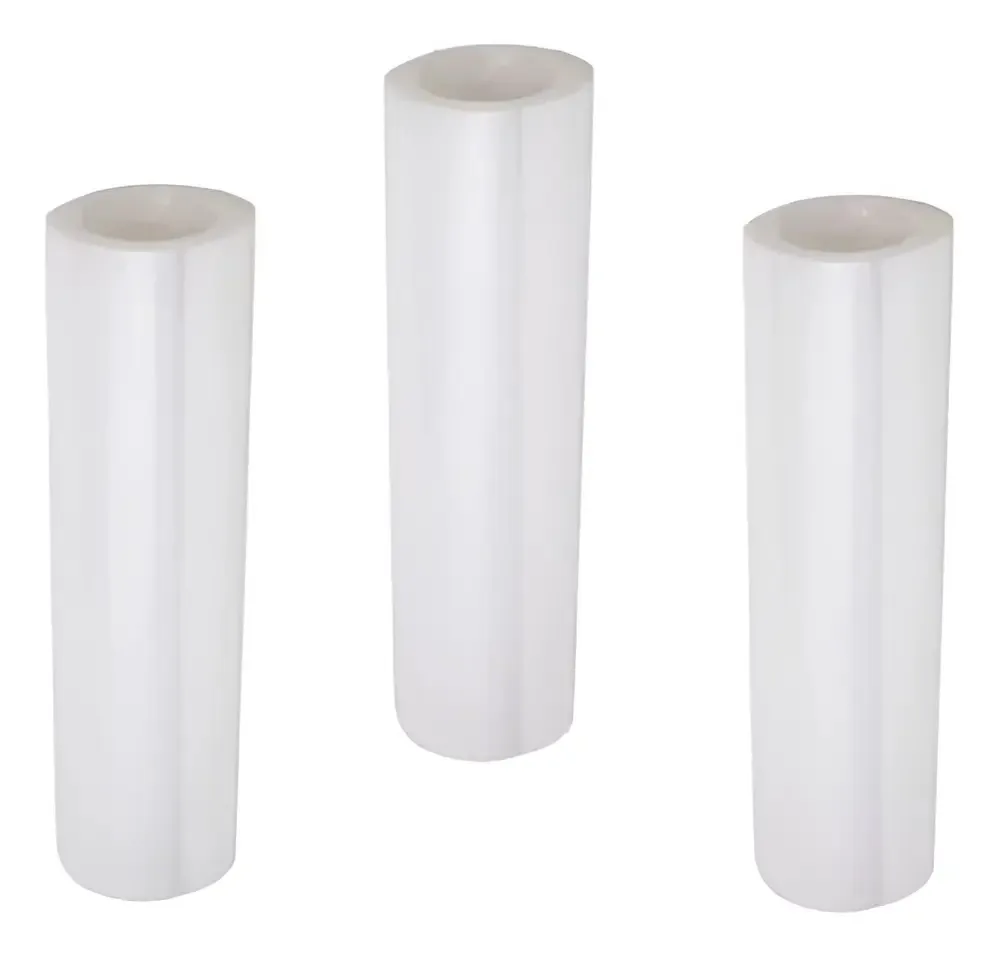 Filme Stretch Transparente 95m Packfix 50cm 1kg 3 Rolos Sem Tubete