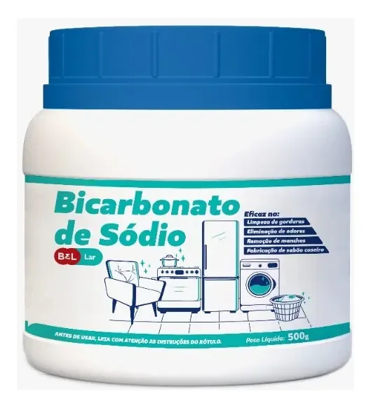 Bicarbonato De Sodio Bel Lar Pote 500 Gr
