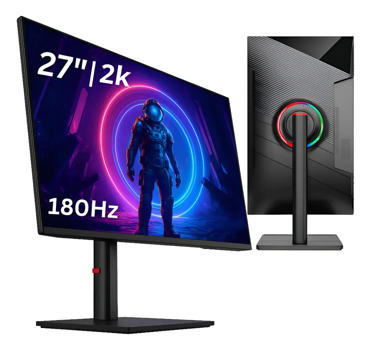Monitor Led 27 2k Gamer Less Border Audio 180hz