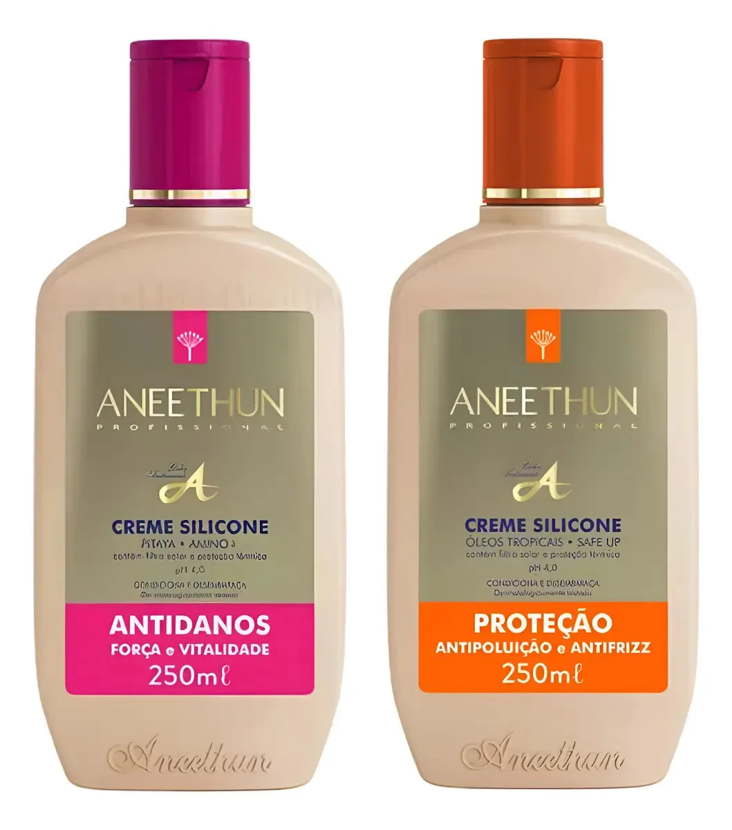 2 Creme De Silicone Proteção E Antidanos Linha A Aneethun