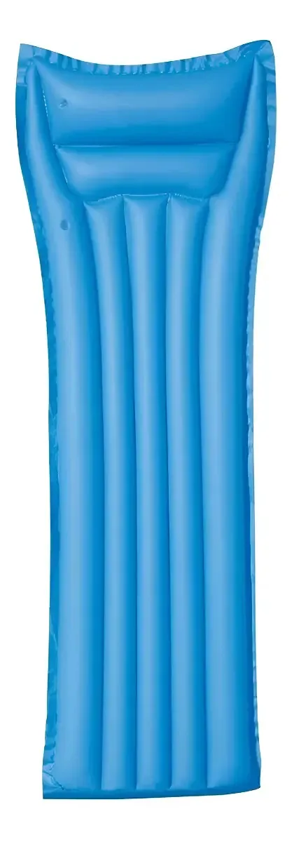 Colchão Bronzeador Liso 1,83m X 69cm Azul 99200