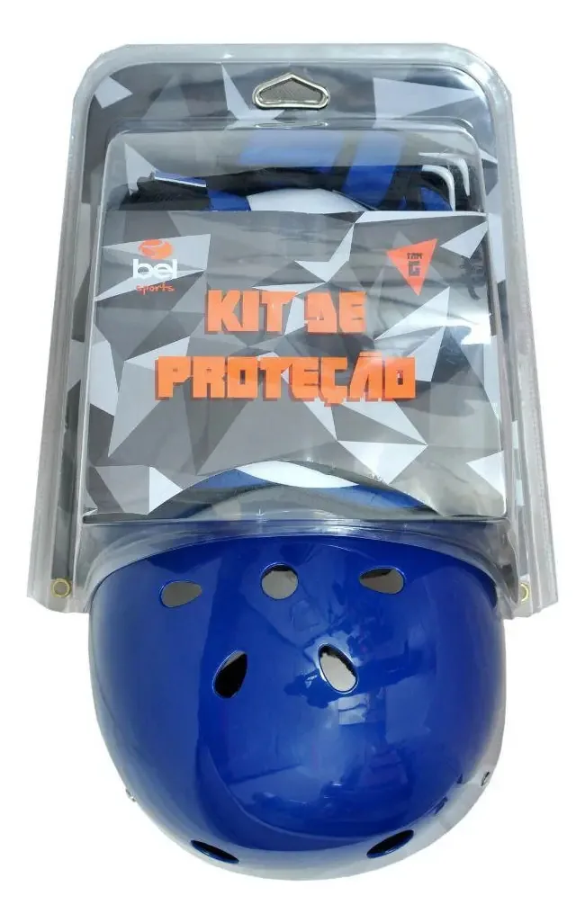 Kit De Proteção Radical Premium - G - Azul