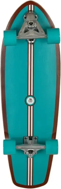 Swingboard Rolamento Abec-5 Verde/marrom - Bel Sports