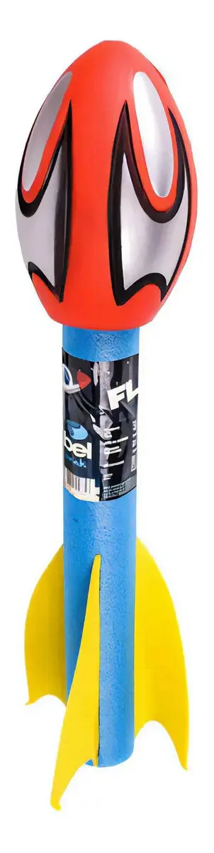 Míssil Voador De Arremesso 48 Cm Flash Bel Brink Cor Multicolor