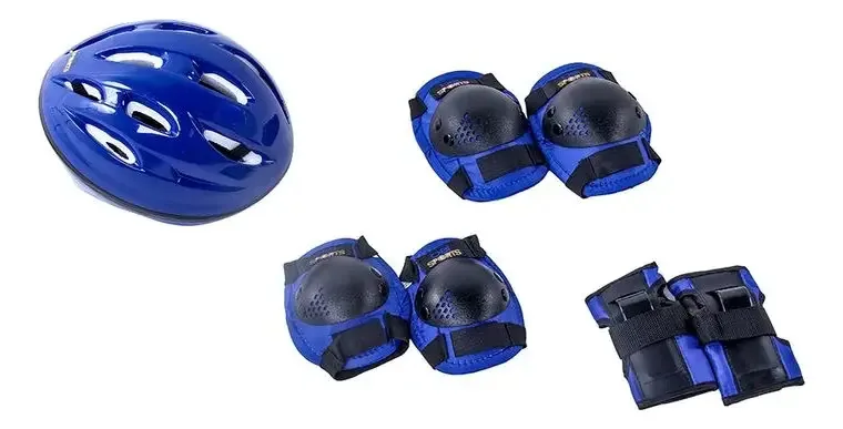 Conjunto Radical Proteção Capacete Tam P Azul 421102 Belfix