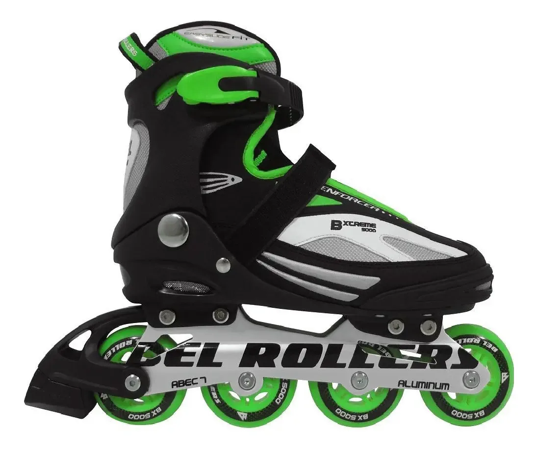Patins Rollers Bxtreme Inline Bel Sports Verde - 38