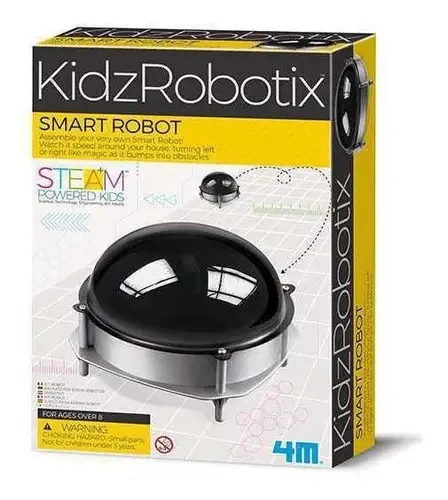 Smart Robô Inteligente Kidz Robotix Brinquedo Educativo 4m