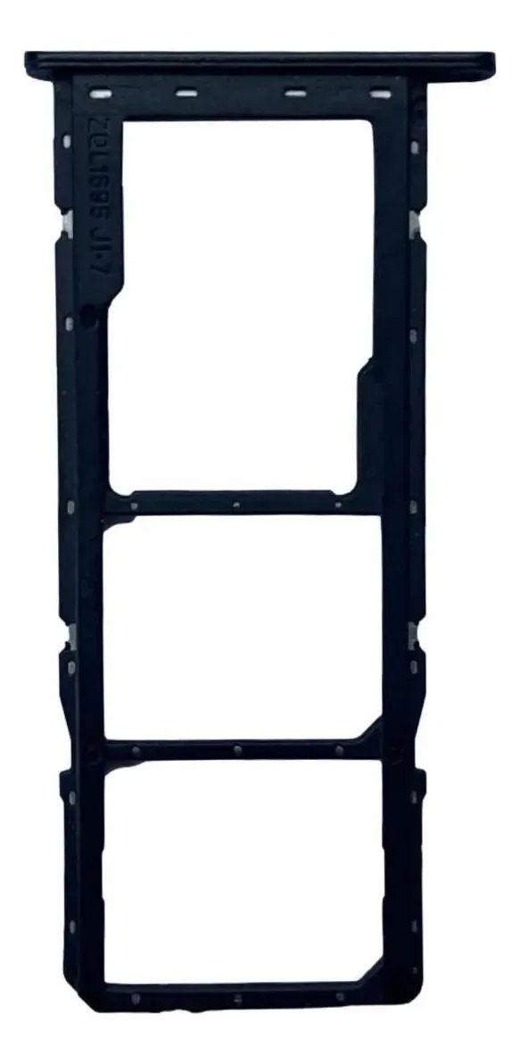 Bandeja Gaveta Chip Sim Card Galaxy A11 / A01 A015 Cor Preto