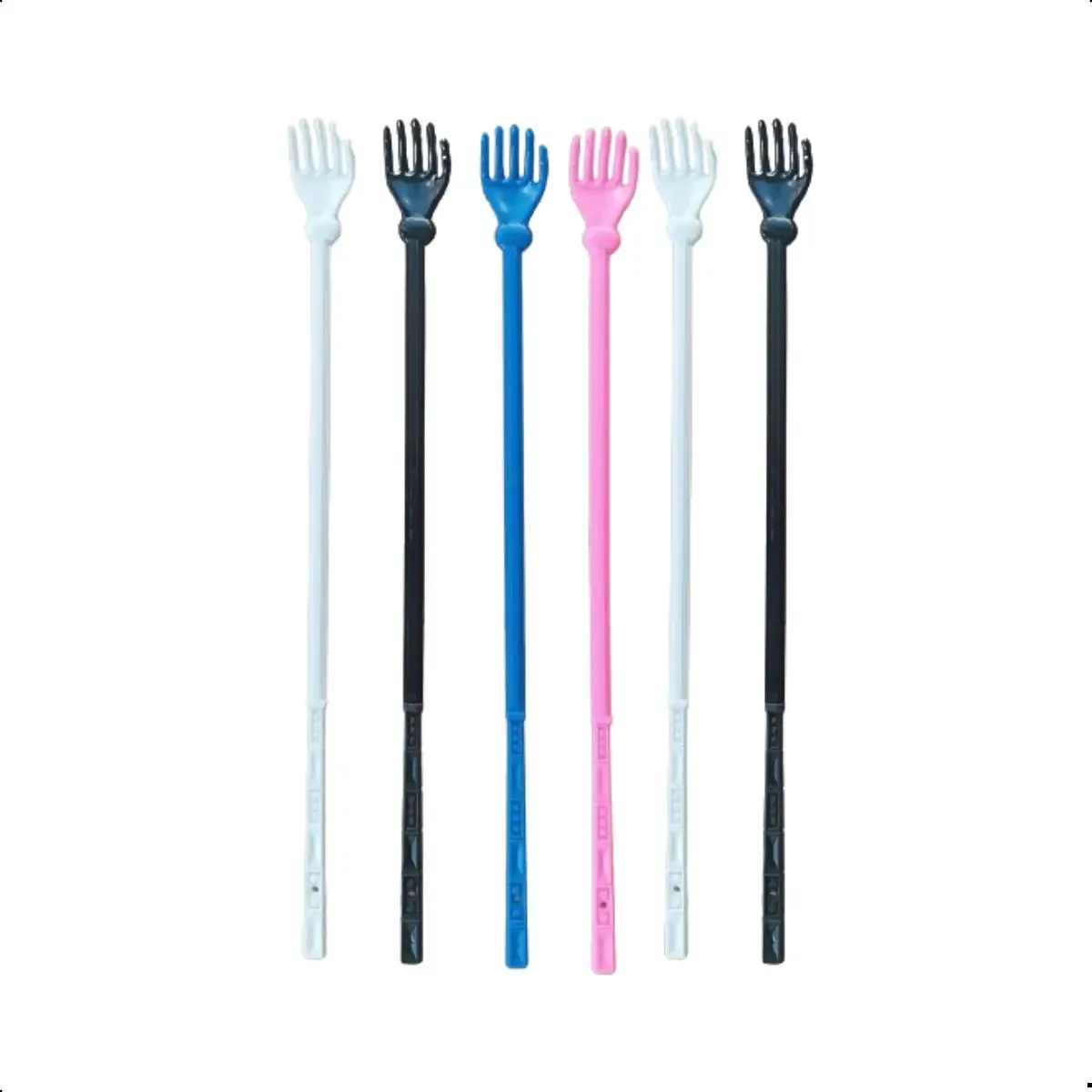Kit Com 6 Coçador De Maozinha Coça Coça Costas 40cm Marilu
