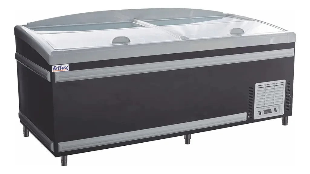 Freezer Expositor Horizontal Frilux Inverter Preto 600L
