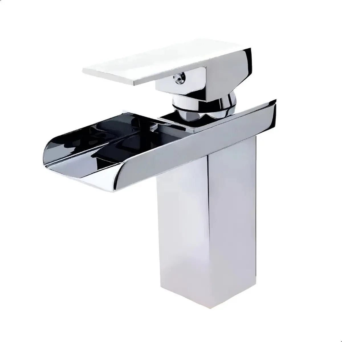 Soft Inox Calha Torneira para banheiro Latão