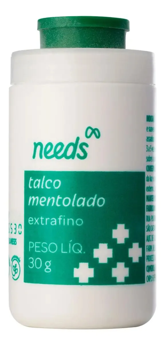 Desodorante talco Needs TALCO NEEDS DESODORANTE P/ PE 30 g