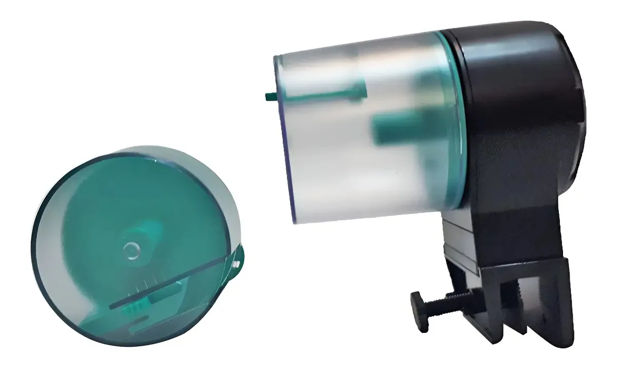 Alimentador Automático Peixes Aquário BioPro 2 Alimentações Diárias
