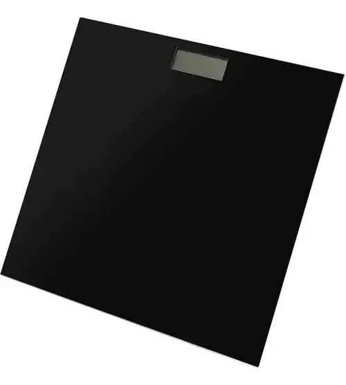 Balança Digital Corporal Ver Peso Preta Ou Cinza Cor Preto