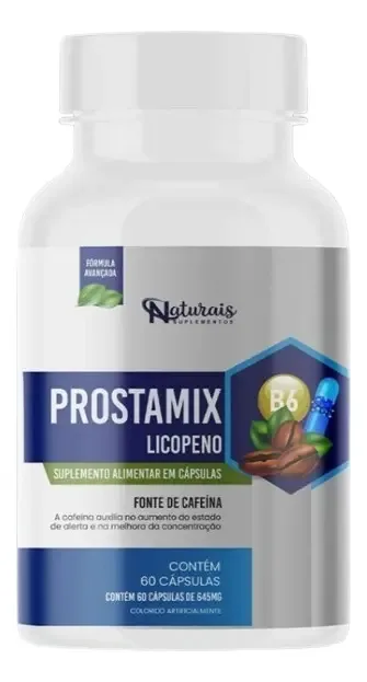 Naturais Suplementos Prostamix 60 Cápsulas 30g