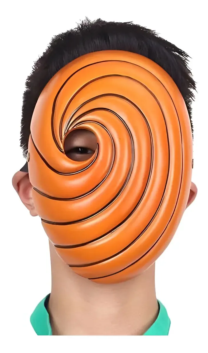 Máscara Anime Naruto Tobi Obito Uchiha Akatsuki Cosplay