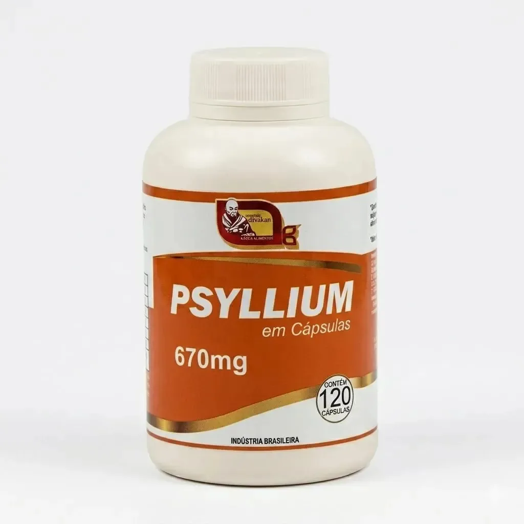 Psyllium 120caps 670mg Mosteiro Devakan