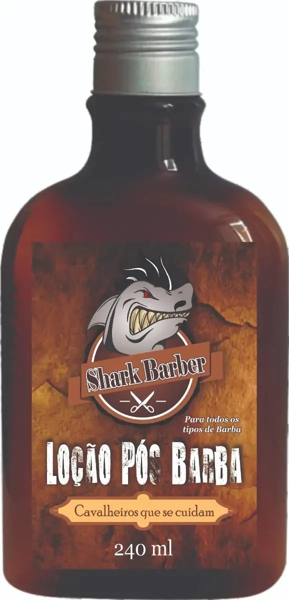 Loção Pós Barba Shark Barber 240ml
