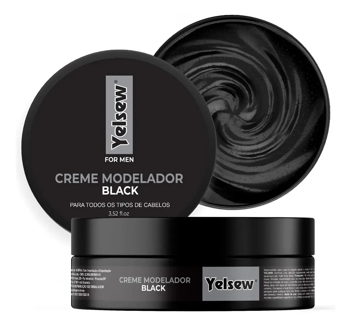 Cr Modelador Yelsew 100g Black