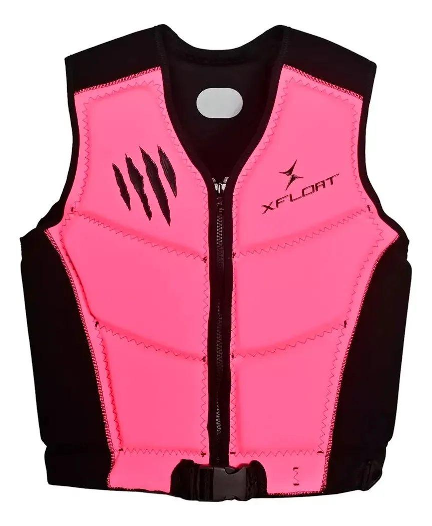 Colete Salva Vidas Homologado Enzo 2.0 Rosa G1 - Xfloat