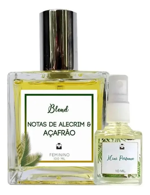 Perfume Notas De Alecrim & Açafrão 100ml Feminino
