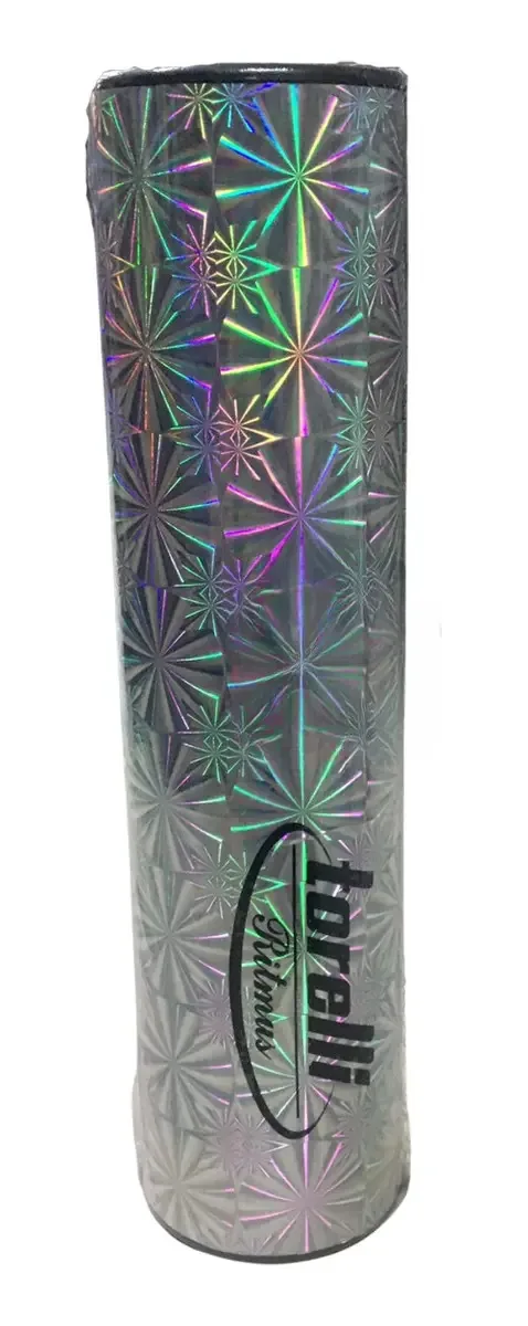 Ganzá Tubular Holográfico da Torelli Para Músicos