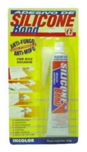 Silicone Acético Multiuso Incolor 50gr